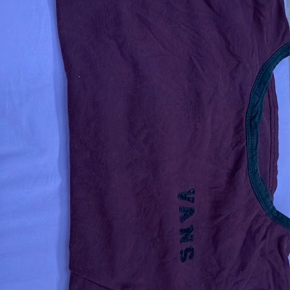 Red and black vans crop top - Picture 1 of 2